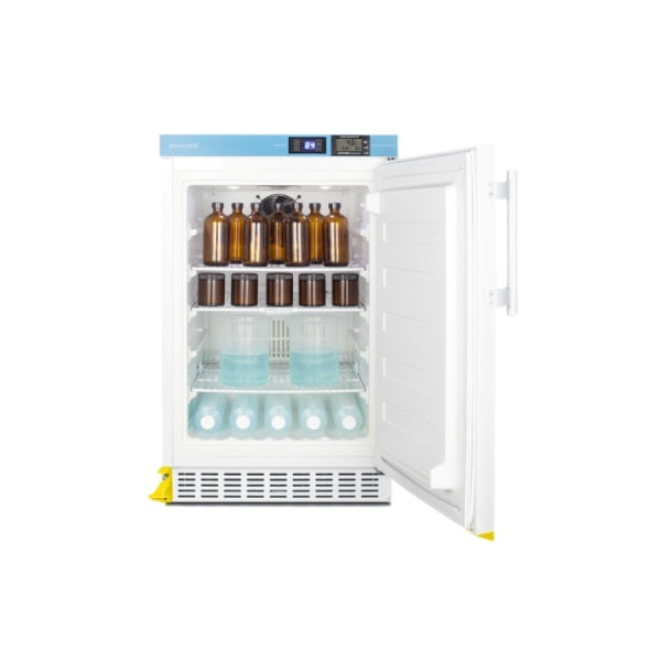 Accucold 20" Wide Built-In Pharmacy All-Refrigerator, ADA Compliant | Model ACR45LCALSTO - microscopemarketplace
