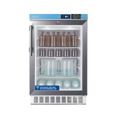 Accucold 20" Wide Built-In Pharmacy All-Refrigerator, ADA Compliant | Model ACR46GLCAL - microscopemarketplace