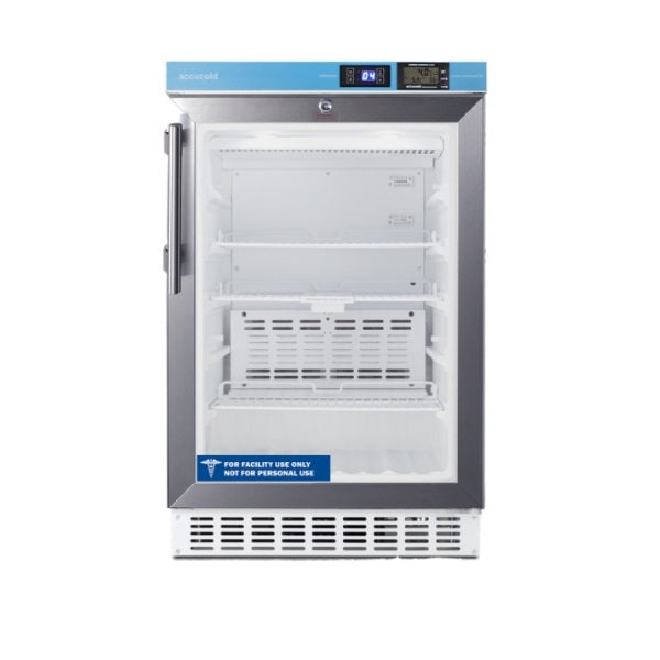 Accucold 20" Wide Built-In Pharmacy All-Refrigerator, ADA Compliant | Model ACR46GLCAL - microscopemarketplace
