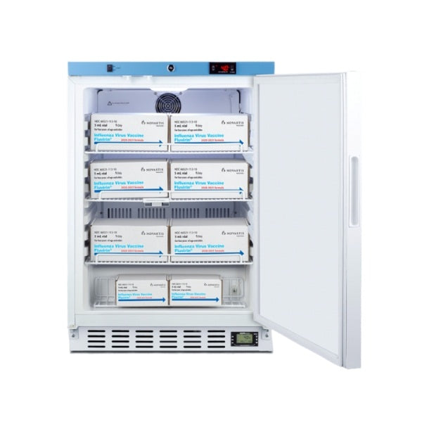 Accucold 24" Wide Built-In Healthcare Refrigerator | Model ACR51W - microscopemarketplace