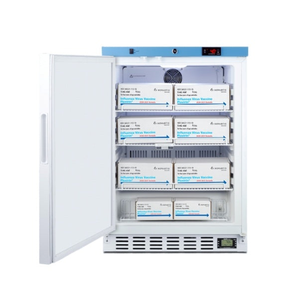 Accucold 24" Wide Built-In Healthcare Refrigerator | Model ACR51WLHD - microscopemarketplace