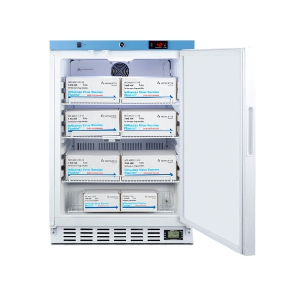 Accucold 24" Wide Built-In Healthcare Refrigerator, Certified to NSF/ANSI 456 Vaccine | Model ACR51WNSF456 - microscopemarketplace