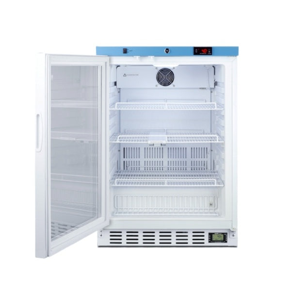 Accucold 24" Wide Built-In Healthcare Refrigerator | Model ACR52GLHD - microscopemarketplace