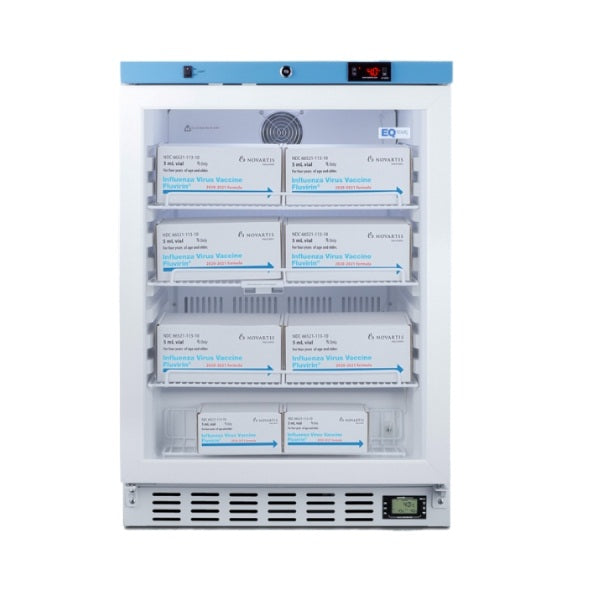 Accucold 24" Wide Built-In Healthcare Refrigerator | Model ACR52GLHD - microscopemarketplace