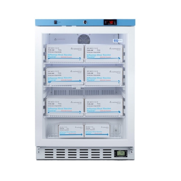 Accucold 24" Wide Built-In Healthcare Refrigerator, Certified to NSF/ANSI 456 Vaccine | Model ACR52GNSF456 - microscopemarketplace