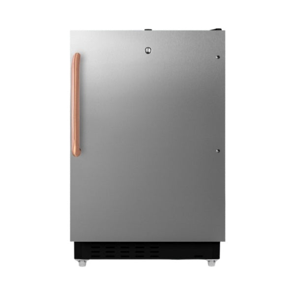 Accucold 21" Wide Built-in Refrigerator-Freezer, ADA Compliant | Model ADA302BRFZSSTBC - microscopemarketplace