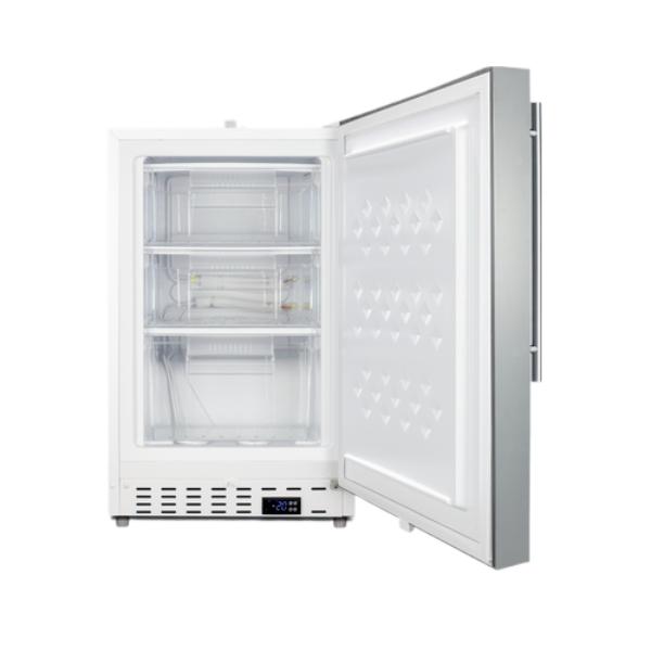 Accucold 20" Wide Built-In Healthcare All-Freezer, ADA Compliant | Model ADA305AFSSHV - Microscope Marketplace