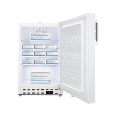 Accucold 20" Wide Built-In Healthcare All-Refrigerator, ADA Compliant | Model ADA404REFAL - Microscope Marketplace