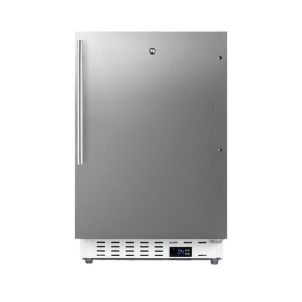 Accucold 20" Wide Built-In Healthcare All-Refrigerator, ADA Compliant | Model ADA404REFSSHV - Microscope Marketplace