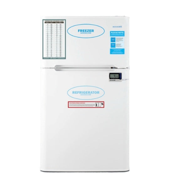 Accucold 19" Wide General Purpose Refrigerator-Freezer, ADA Height | Model AGP34RFADA - Microscope Marketplace