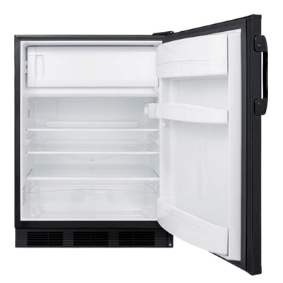 Accucold 24" Wide Refrigerator-Freezer, ADA Compliant | Model AL652BK - Microscope Marketplace