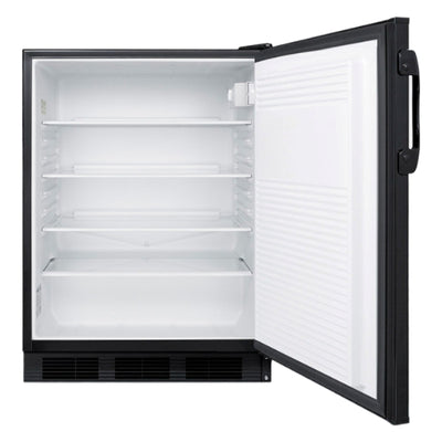 Accucold 24" Wide All-Refrigerator, ADA Compliant | Model AL752BK - Microscope Marketplace