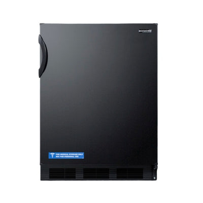 Accucold 24" Wide All-Refrigerator, ADA Compliant | Model AL752BK - Microscope Marketplace