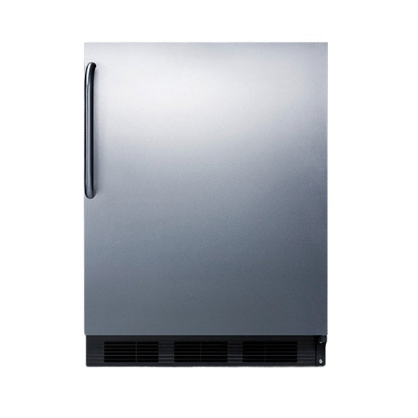 Accucold 24" Wide Built-In All-Refrigerator, ADA Compliant | Model AL752BKCSS - Microscope Marketplace