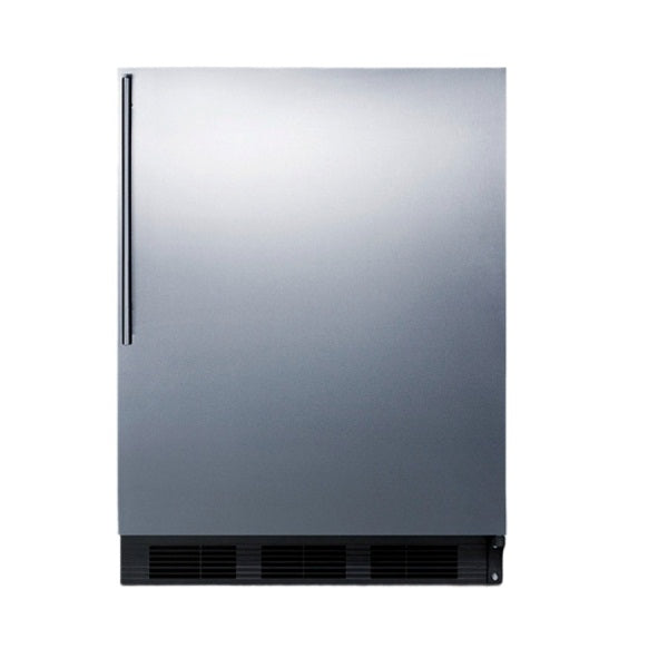 Accucold 24" Wide Built-In All-Refrigerator, ADA Compliant | Model AL752BKSSHV - Microscope Marketplace