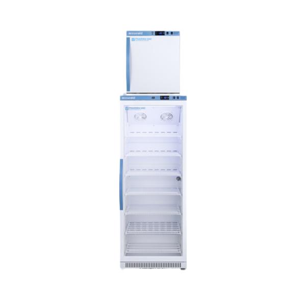 Accucold 24" Wide Performance Series All-Refrigerator/All-Freezer Combination | Model ARG12PV-AFZ1PVSTACK - Microscope Marketplace