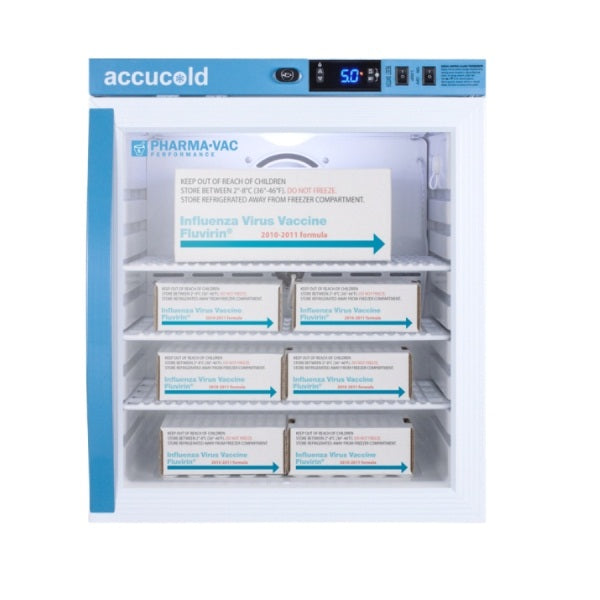 Accucold 1 Cu.Ft. Compact Vaccine Refrigerator, Certified to NSF/ANSI 456 Vaccine  | Model ARG1PV456 - Microscope Marketplace