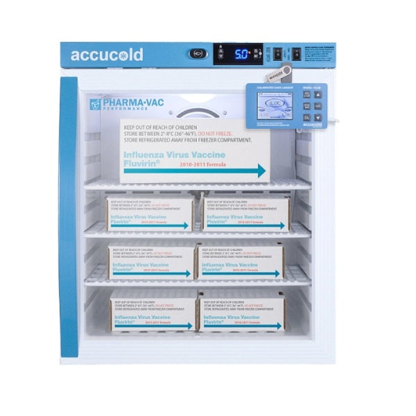 Accucold 1 Cu.Ft. Compact Vaccine Refrigerator  | Model ARG1PVDL2B