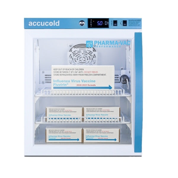 Accucold 2 Cu.Ft. Compact Vaccine Refrigerator, Certified to NSF/ANSI 456 Vaccine  | Model ARG2PV456LHD - Microscope Marketplace