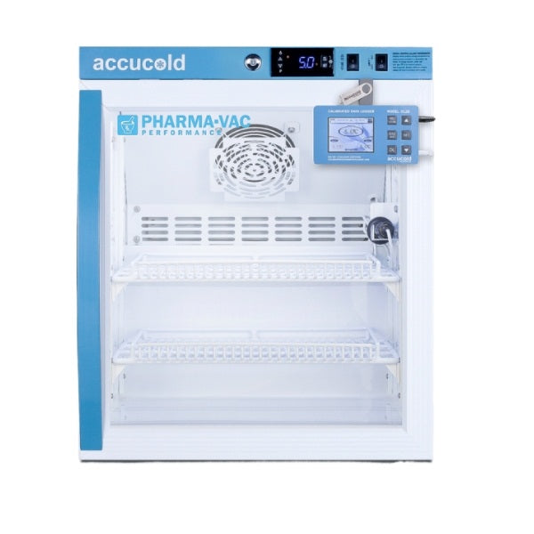 Accucold 2 Cu.Ft. Compact Vaccine Refrigerator | Model ARG2PVDL2B - Microscope Marketplace