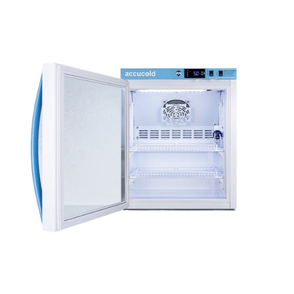 Accucold 2 Cu.Ft. Compact Vaccine Refrigerator | Model ARG2PVDL2BLHD - Microscope Marketplace