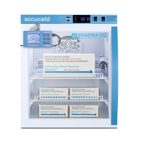Accucold 2 Cu.Ft. Compact Vaccine Refrigerator | Model ARG2PVDL2BLHD