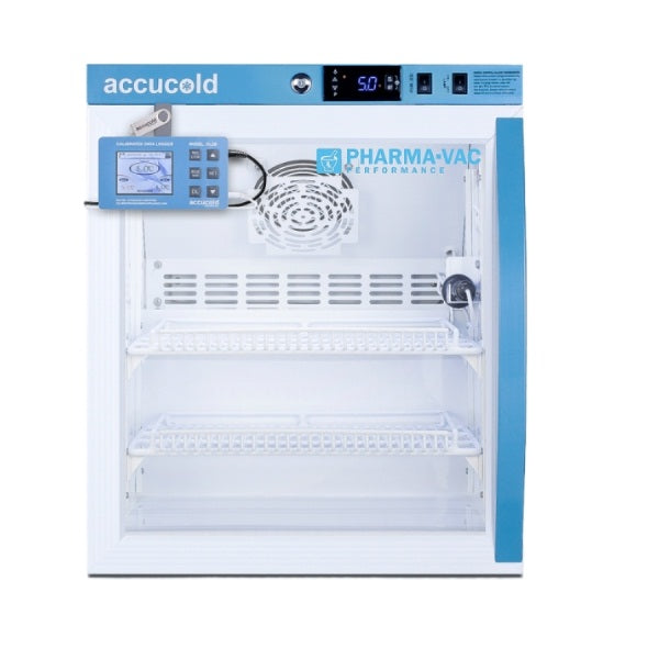 Accucold 2 Cu.Ft. Compact Vaccine Refrigerator | Model ARG2PVDL2BLHD