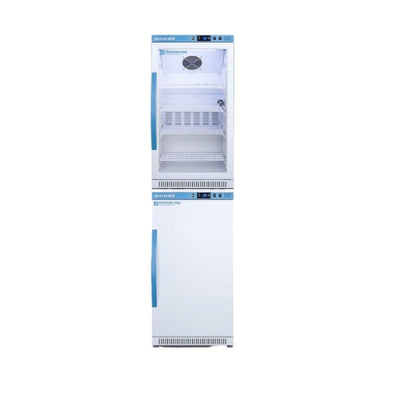 Accucold 20" Wide Performance Series All-Refrigerator/All-Freezer | Model ARG31PVBIADA-AFZ2PVBIADASTACK - Microscope Marketplace
