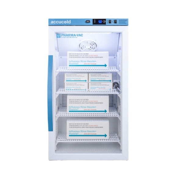 Accucold 3 Cu.Ft. Counter Height Vaccine Refrigerator, Certified to NSF/ANSI 456 Vaccine | Model ARG3PV456