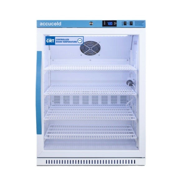 Accucold 6 Cu.Ft. Upright Controlled Room Temperature Cabinet, ADA Height | Model ARG61PVBIADA-CRT - Microscope Marketplace
