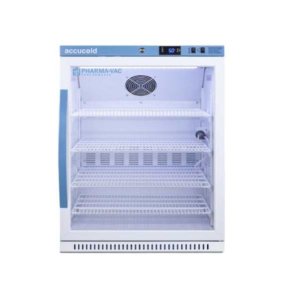 Accucold 6 Cu.Ft. ADA Height Vaccine Refrigerator, Certified to NSF/ANSI 456 Vaccine | Model ARG61PVBIADA456 - Microscope Marketplace