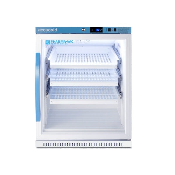 Accucold 6 Cu.Ft. ADA Height Vaccine Refrigerator, with Removable Drawers | Model ARG61PVBIADADR - Microscope Marketplace