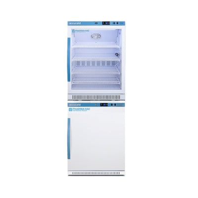 Accucold 24" Wide Performance Series All-Refrigerator/All-Freezer | Model ARG6PV-AFZ5PVBIADASTACK - Microscope Marketplace