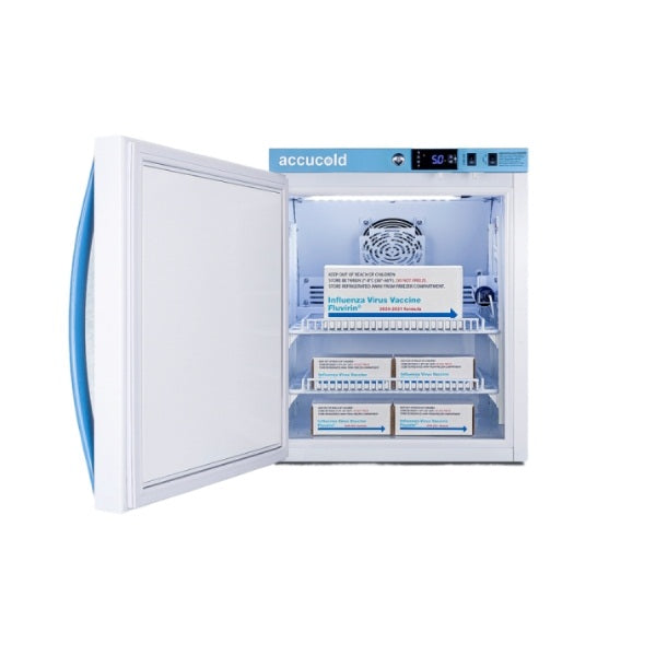 Accucold 2 Cu.Ft. Compact Vaccine Refrigerator, Certified to NSF/ANSI | Model ARS2PV456LHD