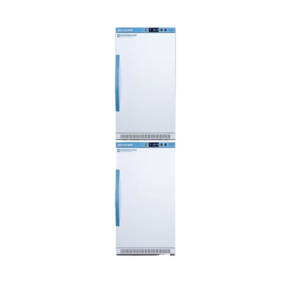 Accucold 20" Wide Performance Series All-Refrigerator/All-Freezer | Model ARS32PVBIADA-AFZ2PVBIADASTACK - Microscope Marketplace