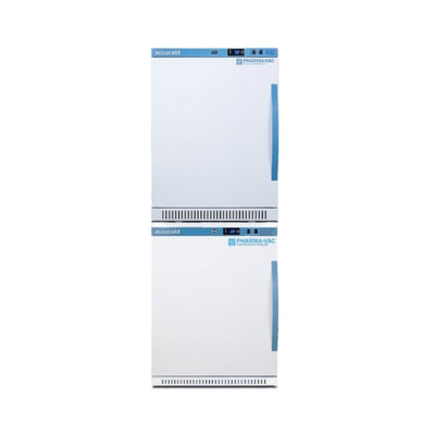 Accucold 24" Wide Performance Series All-Refrigerator/All-Freezer | Model ARS6PV-AFZ5PVBIADASTACKLHD - Microscope Marketplace