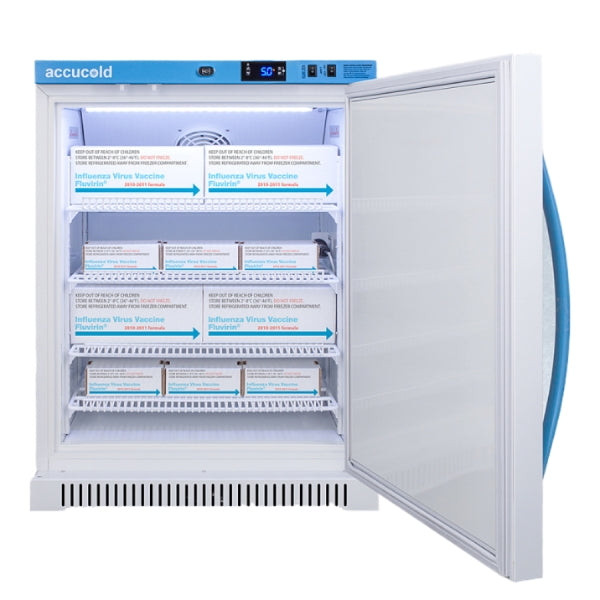 Accucold 6 Cu.Ft. ADA Height Vaccine Refrigerator | Model ARS6PVDL2B
