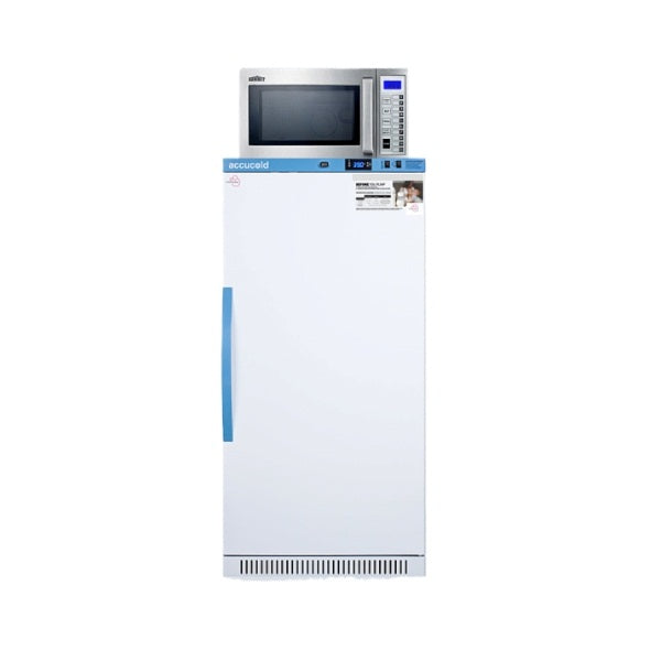 Accucold 8 Cu.ft. Momcube Breast Milk Refrigerator/Microwave Combination | Model ARARS8MLMC-SCM1000SS - Microscope Marketplace