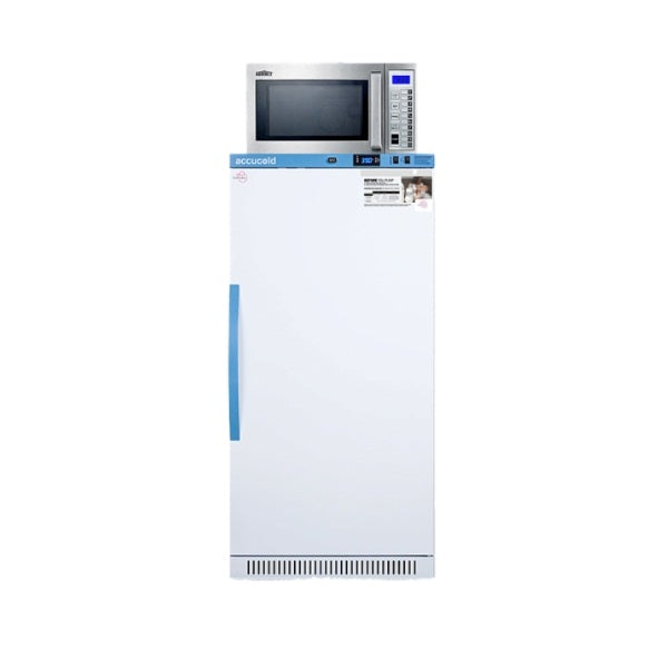 Accucold 8 Cu.ft. Momcube Breast Milk Refrigerator/Microwave Combination | Model ARS8MLMCLK-SCM1000SS - Microscope Marketplace