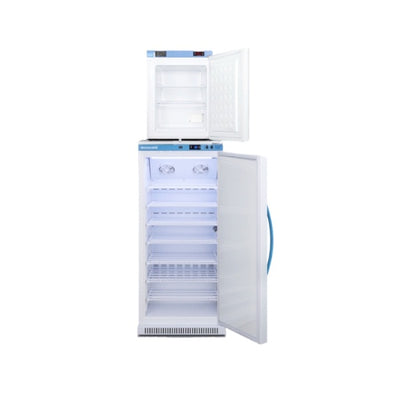 Accucold 24" Wide All-Refrigerator/All-Freezer Combination | Model ARS8PV-FS30LSTACKMED2 - Microscope Marketplace