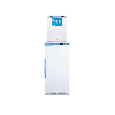 Accucold 24" Wide All-Refrigerator/All-Freezer Combination | Model ARS8PV-FS30LSTACKMED2 - Microscope Marketplace