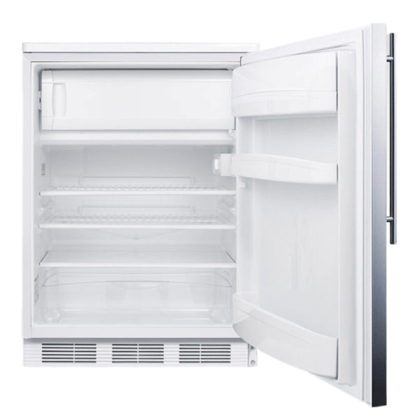 Accucold 24" Wide Refrigerator-Freezer | Model CT66LWSSHV - Microscope Marketplace