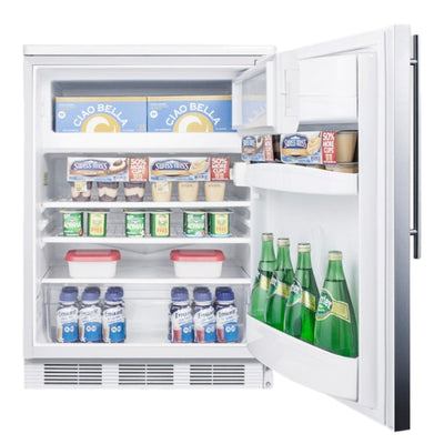 Accucold 24" Wide Refrigerator-Freezer | Model CT66LWSSHV - Microscope Marketplace