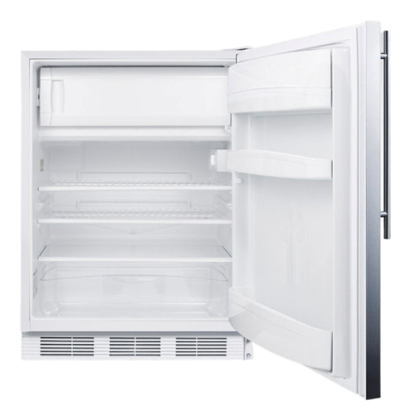 Accucold 24" Wide Refrigerator-Freezer, ADA Compliant | Model CT66LWSSHVADA - Microscope Marketplace