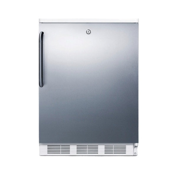 Accucold 24" Wide Refrigerator-Freezer | Model CT66LWSSTB