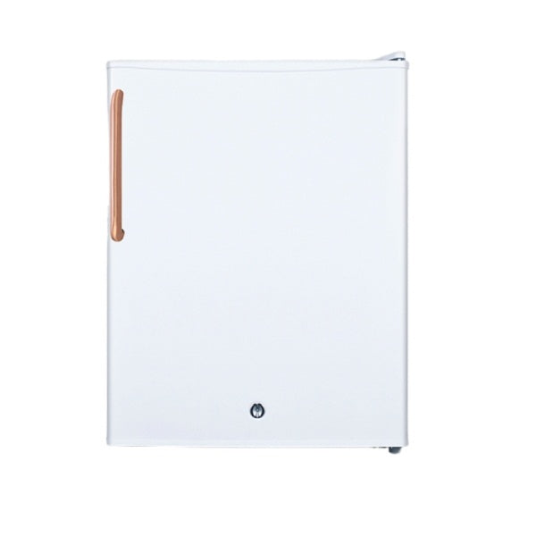Accucold Compact All-Refrigerator with Antimicrobial Pure Copper Handle | Model FF28LWHTBC - Microscope Marketplace
