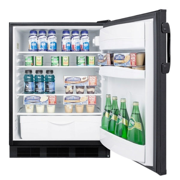 Accucold 24" Wide All-Refrigerator | Model FF6BK7 - Microscope Marketplace