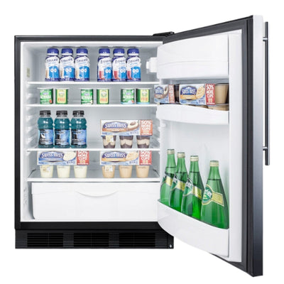 Accucold 24" Wide Built-In All-Refrigerator | Model FF6BK7SSHV - Microscope Marketplace