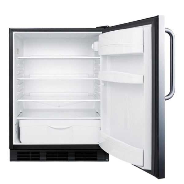 Accucold 24" Wide Built-In All-Refrigerator | Model FF6BK7SSTB - Microscope Marketplace