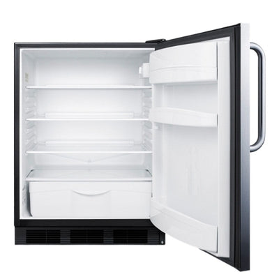 Accucold 24" Wide Built-In All-Refrigerator | Model FF6BK7SSTB - Microscope Marketplace